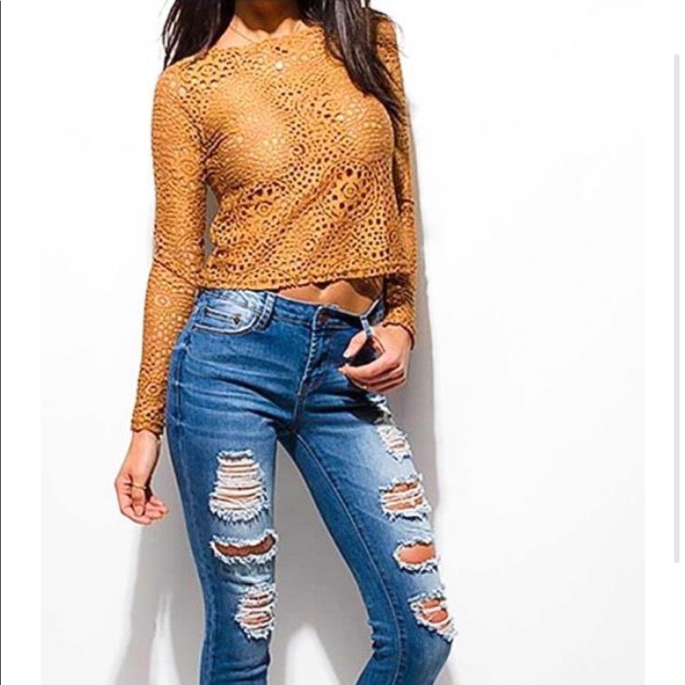 Catalina Top (camel)